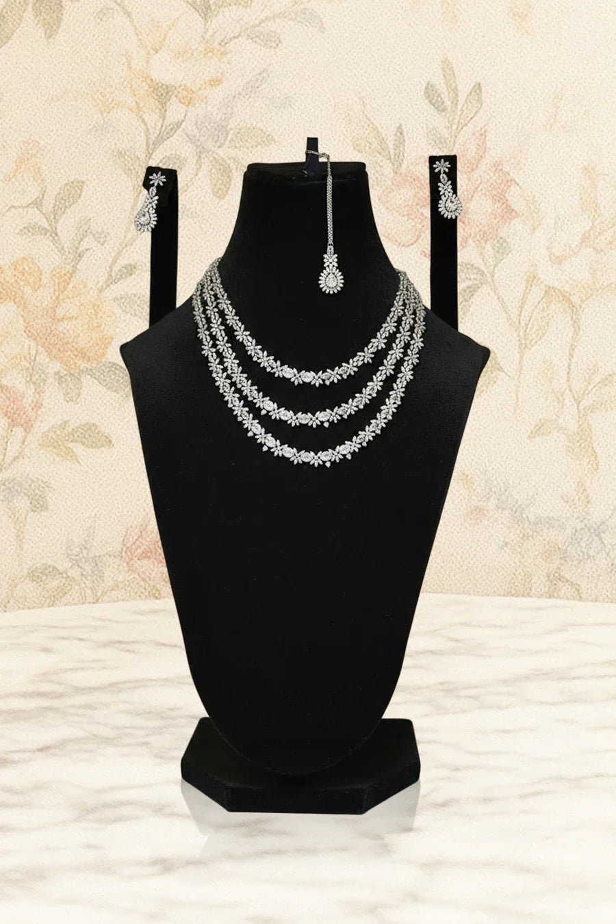 SILVER WALIMA JEWELRY SET