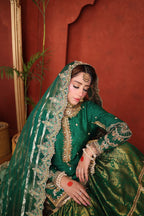 MNR EMERALD LEHENGA CHOLI