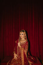 ZEESHAN DANISH VINE RED