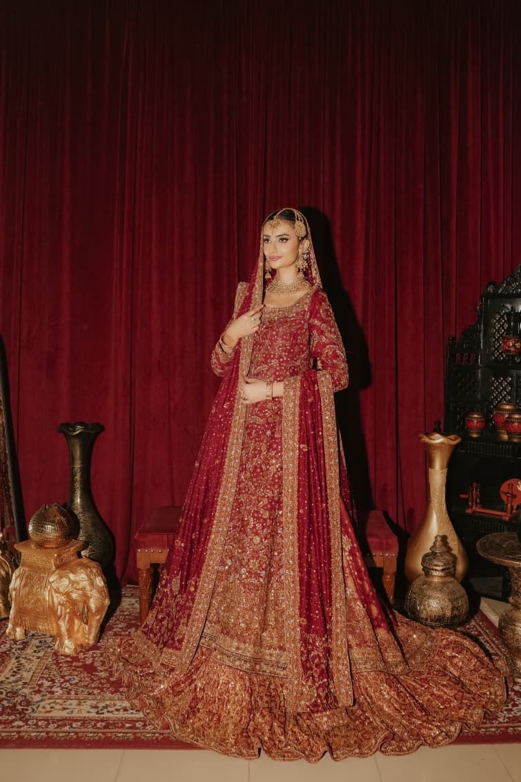 ZEESHAN DANISH VINE RED